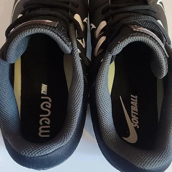 Nike Hyperdiamond 4 Pro Metal Softball Cleats, Size 7.5, Black, New - Picture 8 of 9